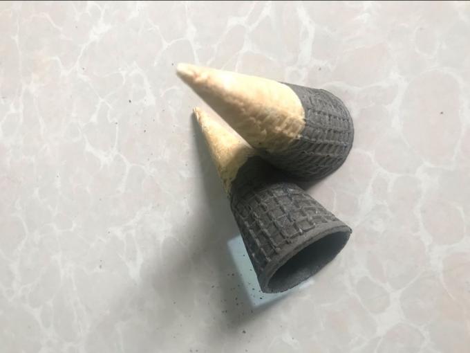 Horizontal Ice Cream Cone Banane Ki Machine , Wafer Cone Production Line