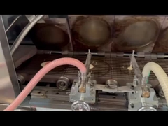 2 tone Rolled Sugar Cone Baking Produciton Line