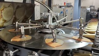 5000 Cones Hour Sugar Cone Machine Production Line