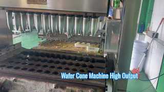 Wafer Cup Machine Boosts Ice Cream Cone Production