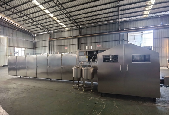 Stainless Steel Productivity Ice Cream Cone Production Line 3.37kw Power 380V
