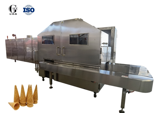3.37kw PLC Control Full Automatic Sugar Cone Making Machine in 304 Stainless Steel