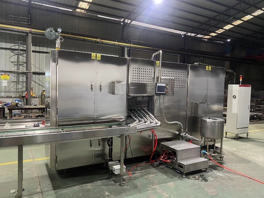 Good price Fully Automatic Wafer Cone Making Machine 4200pcs/H 5 Slots Conveyor online