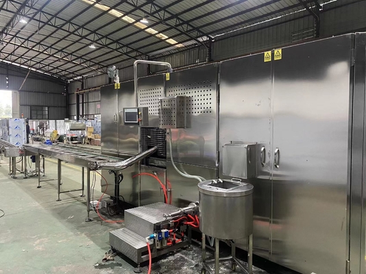 Good price 2.25KW 12000pcs/H Waffle Cone Making Machine PLC Controlled online