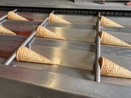 Full Automatic Ice Cream Cone Machine With Schneider Electrical Accessories 2500pcs/h