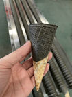 PLC Control Cone Ice Cream Machine , Sugar Cone Wafer Processing Equipment