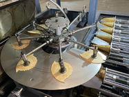 Commercial LPG Consumption 8kg/H  Rolled Sugar Cone Machine