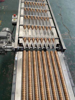 Good price 380V 16kg/H 135mm Ice Cream Cone Production Line online
