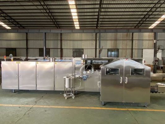 Good price 2000pcs/h Two Color  Ice Cream Cone Making Machine online