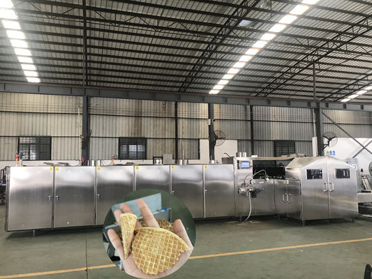 Good price 10000pcs/h Ice Cream Cone Production Line Industrial Sugar Cone Making Machine online