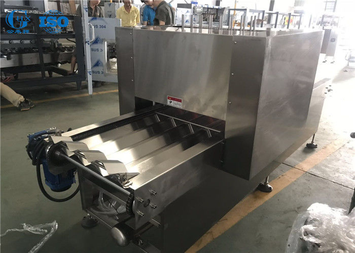 Stainless Steel Automatic Cone Sleeving Device For Ice Cream Cone Production Line