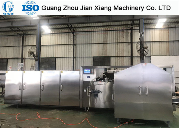 380V 3.37 Kw Ice Cream Cone Making Machine Production Line One Year Warranty