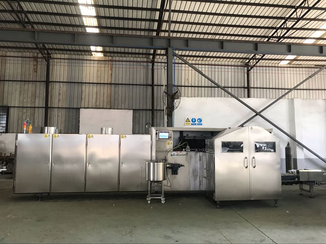 High Efficient Ice Cream Cone Making Machine For Snack Food Factory