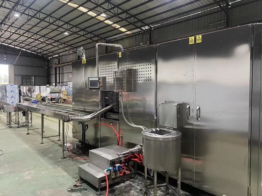 quality 2.25KW 12000pcs/H wafer Cone Making Machine PLC Controlled factory