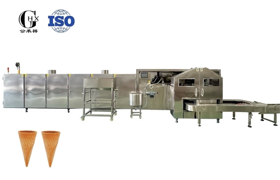 Good price SIEMENS/DELTA PLC Control System Ice Cream Cone Baking Machine Boost Your Production Efficiency online