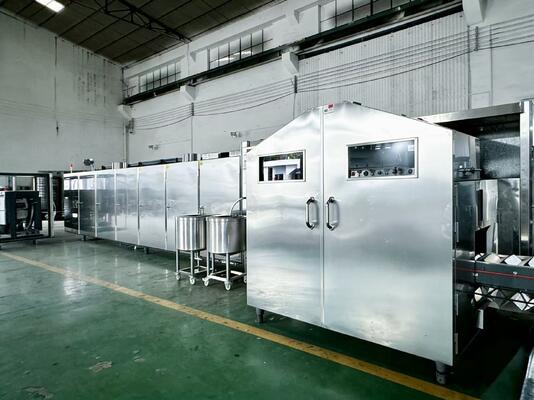 Good price Automatic Ice Cream Sugar Cone Baking Machine Ideal for medium Volume Continuous Production online