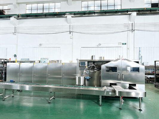 Good price Direct Factory Automatic Ice Cream Cone Production line, 45 sets Ductile Iron Baking Plate, Output 5000pcs/Hour online