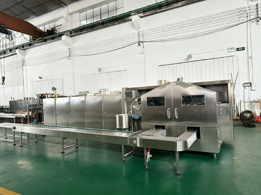 Automatic Ice Cream Cone Production Line Commercial Application Capable Of Producing Various Cone Sizes