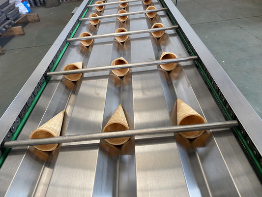 Good price Polished 5000pcs/H  Industrial Ice Cream wafer Cone Making Machine online